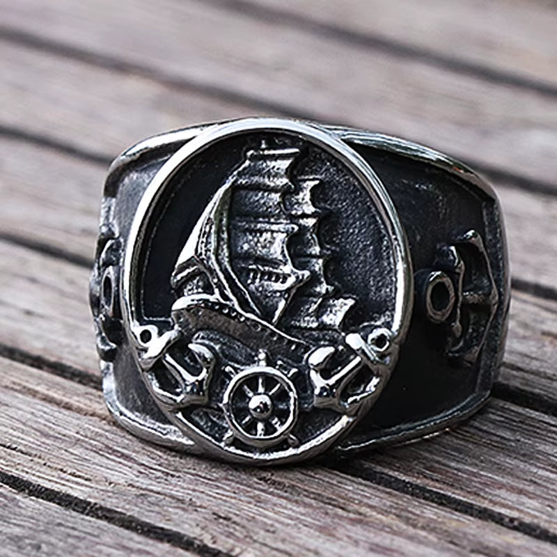 Nordic Sailboat Ring