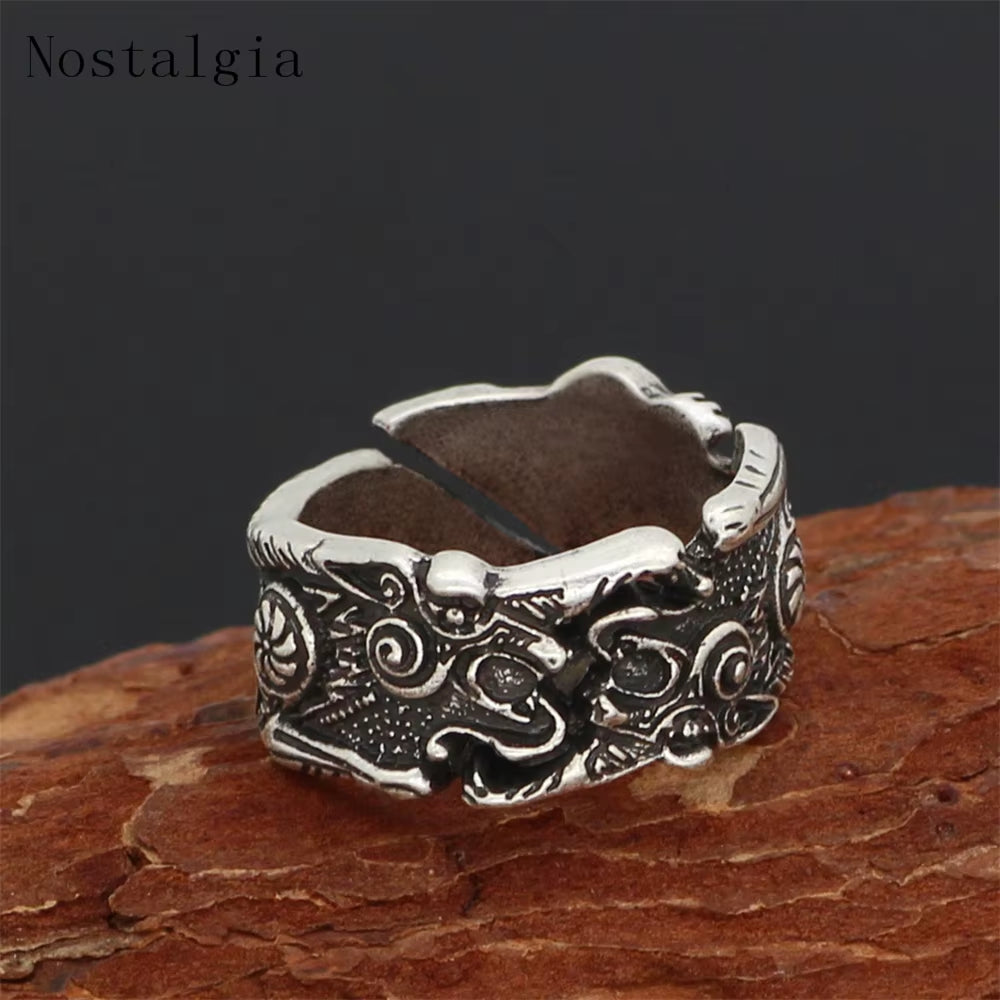 Viking Ravens Huginn Rings