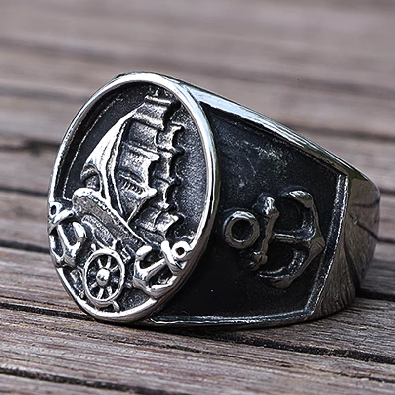 Nordic Sailboat Ring