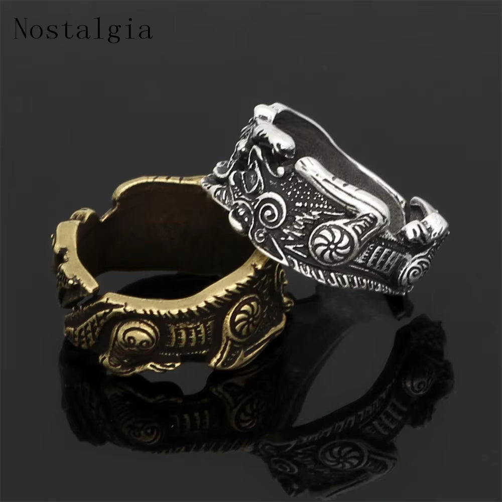 Viking Ravens Huginn Rings