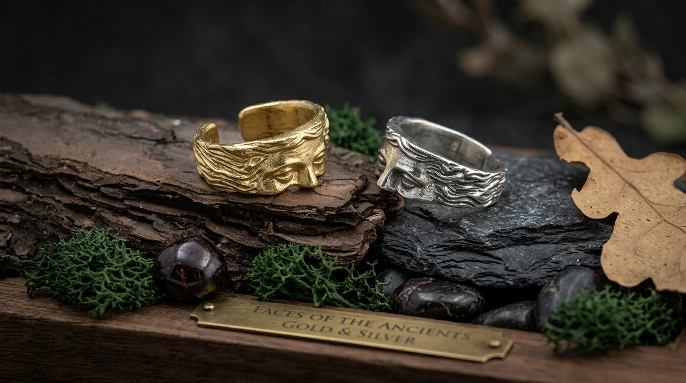 Venus Half Mask Ring