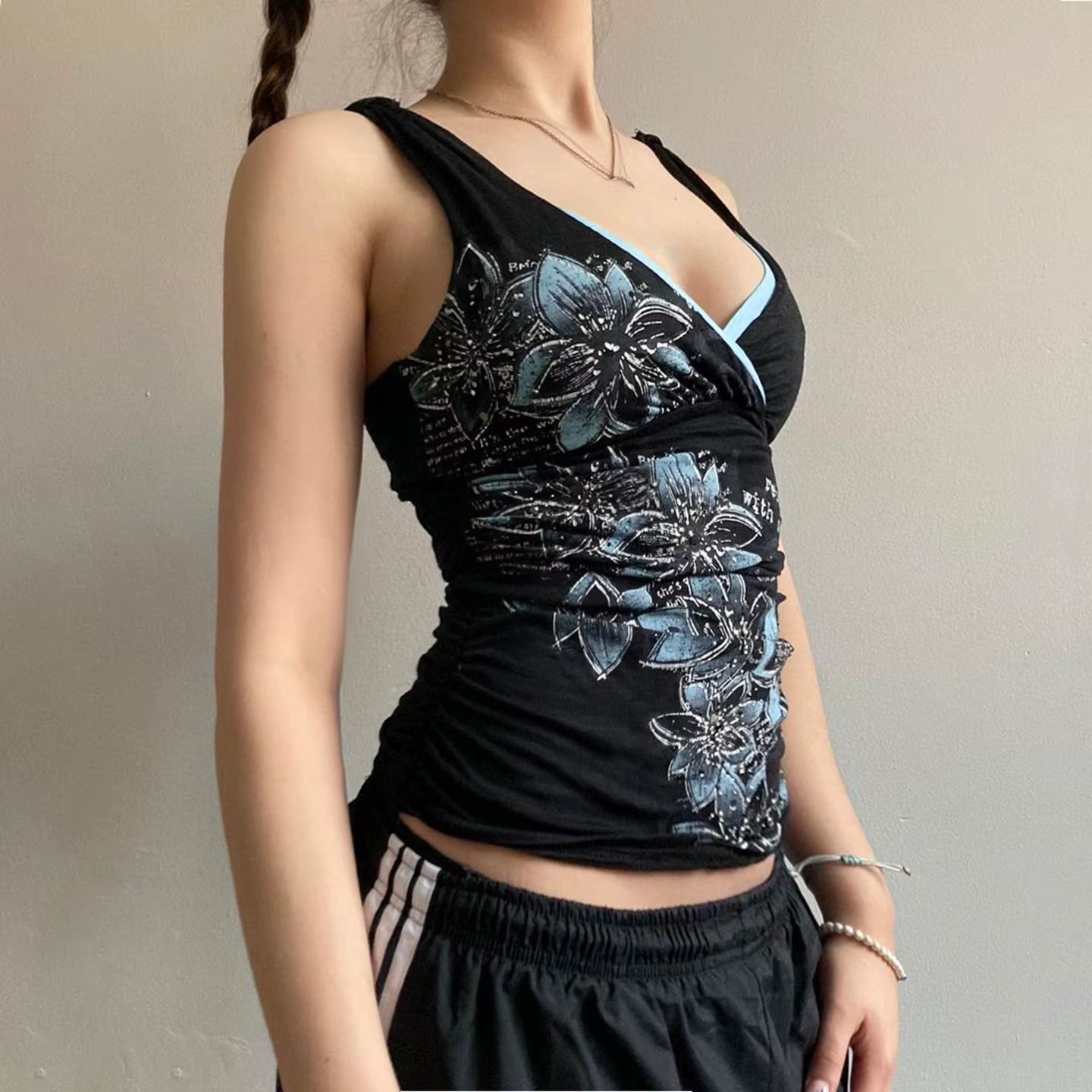 Suspender Vest Women T-Shirt