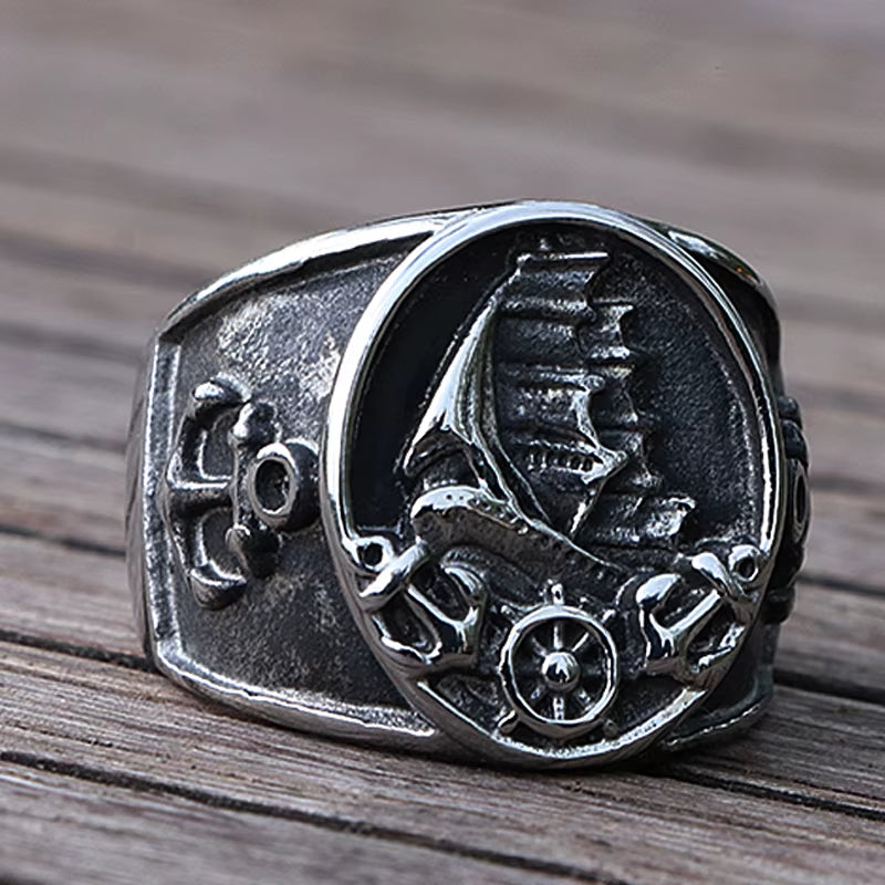 Nordic Sailboat Ring